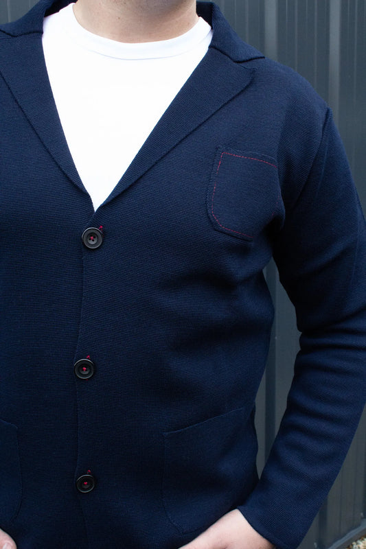 Cardigan en Laine Mérinos « Edouard » La 5ème Homme