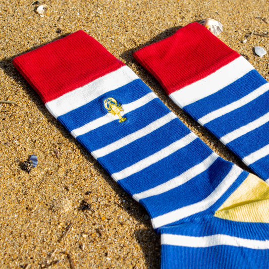 Chaussettes « Christine » Marinière La 5ème Homme