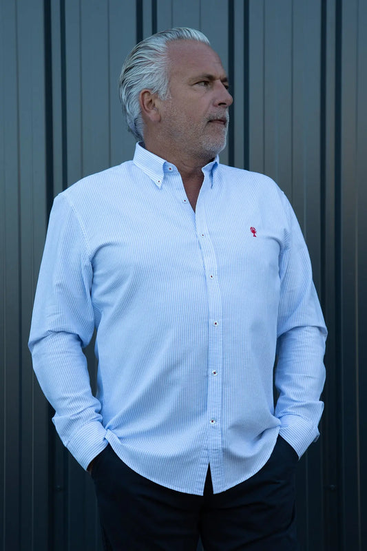 Chemise Oxford Rayée « Touquet » La 5ème Homme
