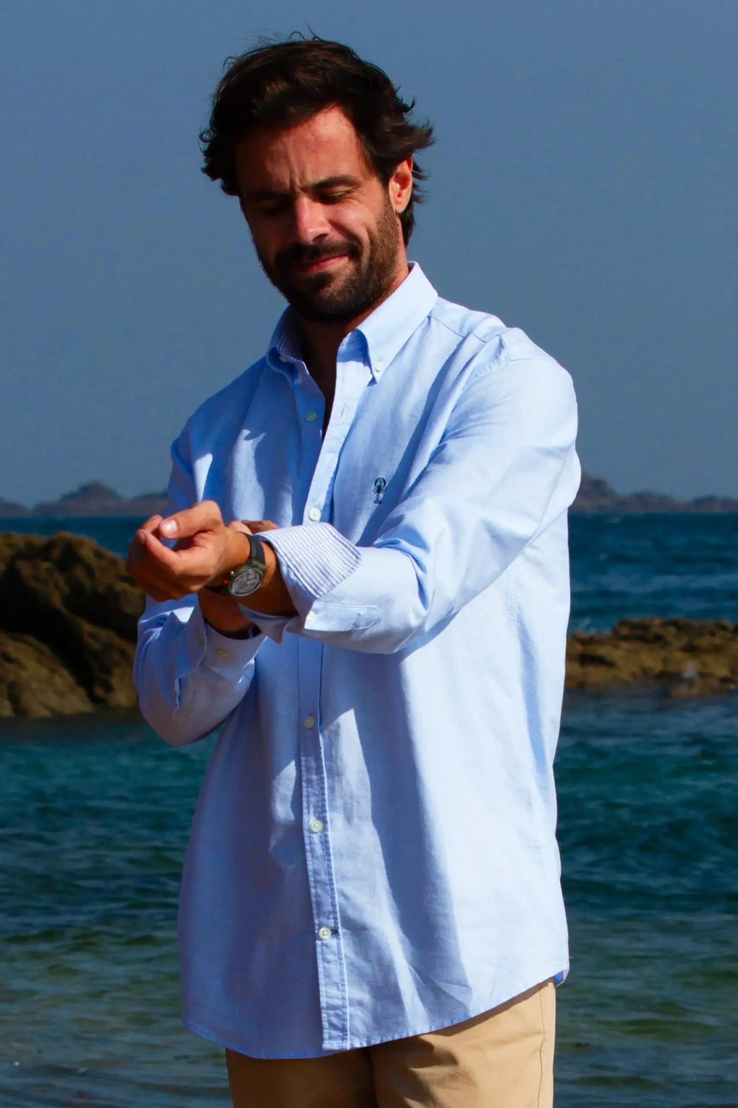 Chemise Oxford Unie « Touquet » GD La 5ème Homme