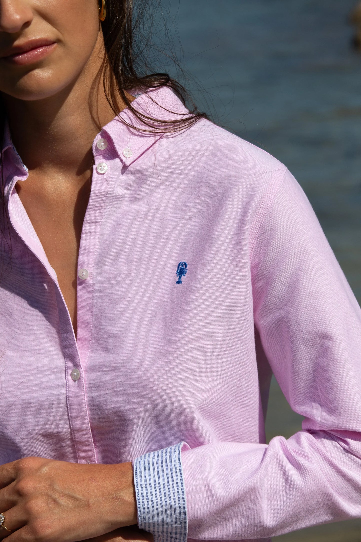 Chemise Oxford « Dominique » Unie La 5ème Femme