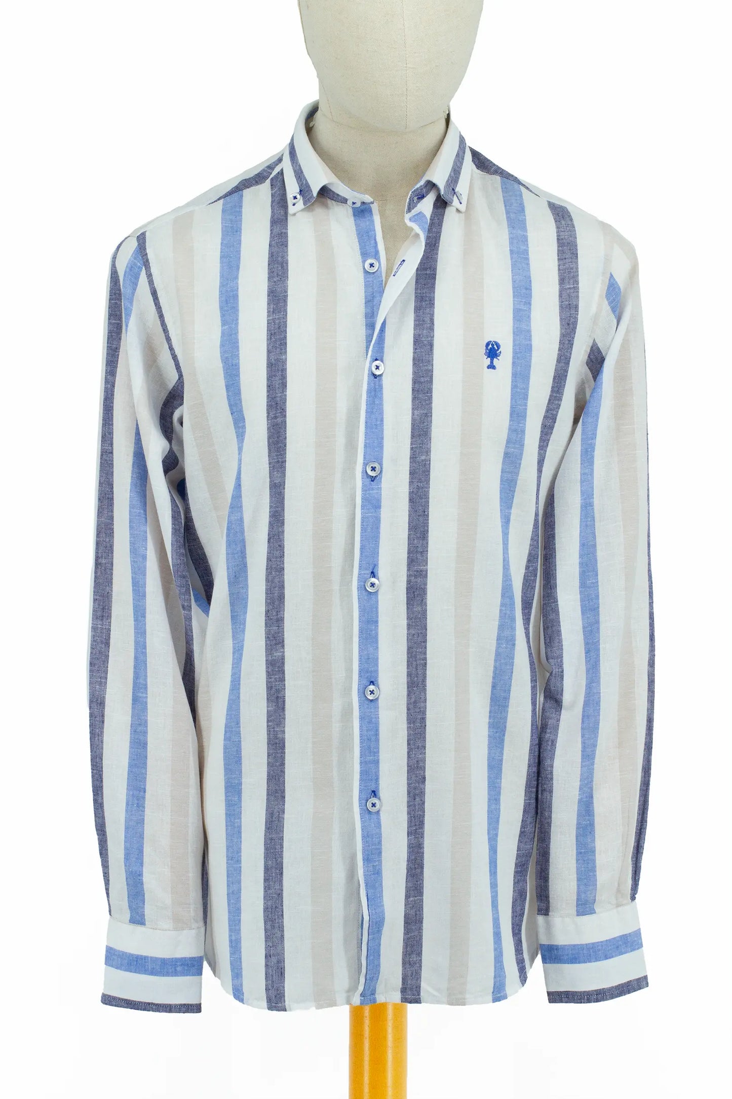 Chemise Rayée en Lin La 5ème Homme