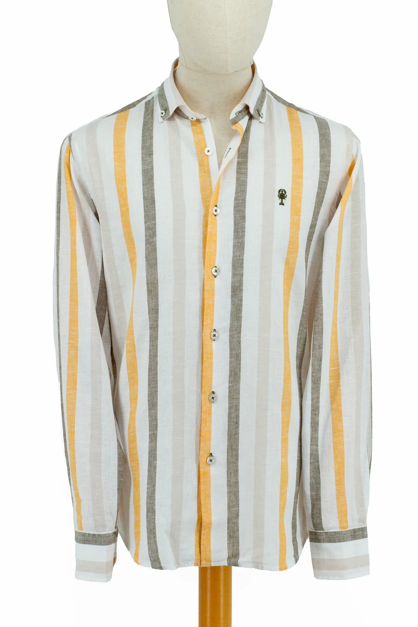 Chemise Rayée en Lin La 5ème Homme