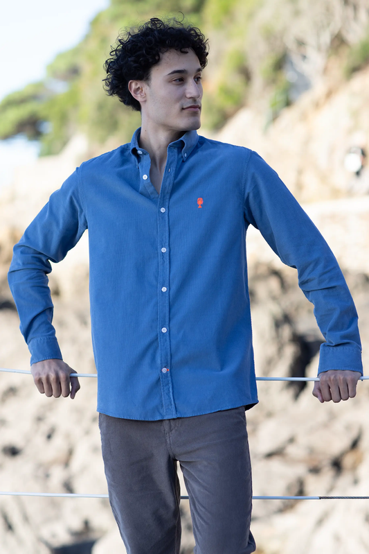 Chemise Velours Côtelé « Quimper » La 5ème Homme