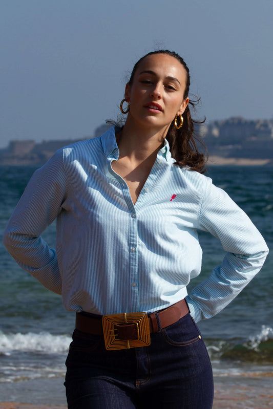 Chemise « Dominique » Rayée La 5ème Femme