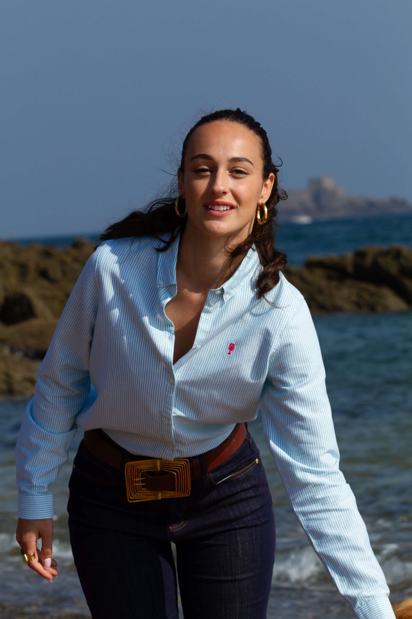 Chemise « Dominique » Rayée La 5ème Femme
