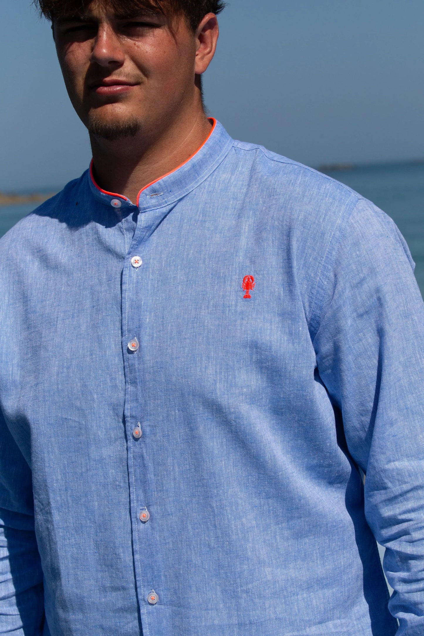 Chemise « Mao » en Lin La 5ème Homme