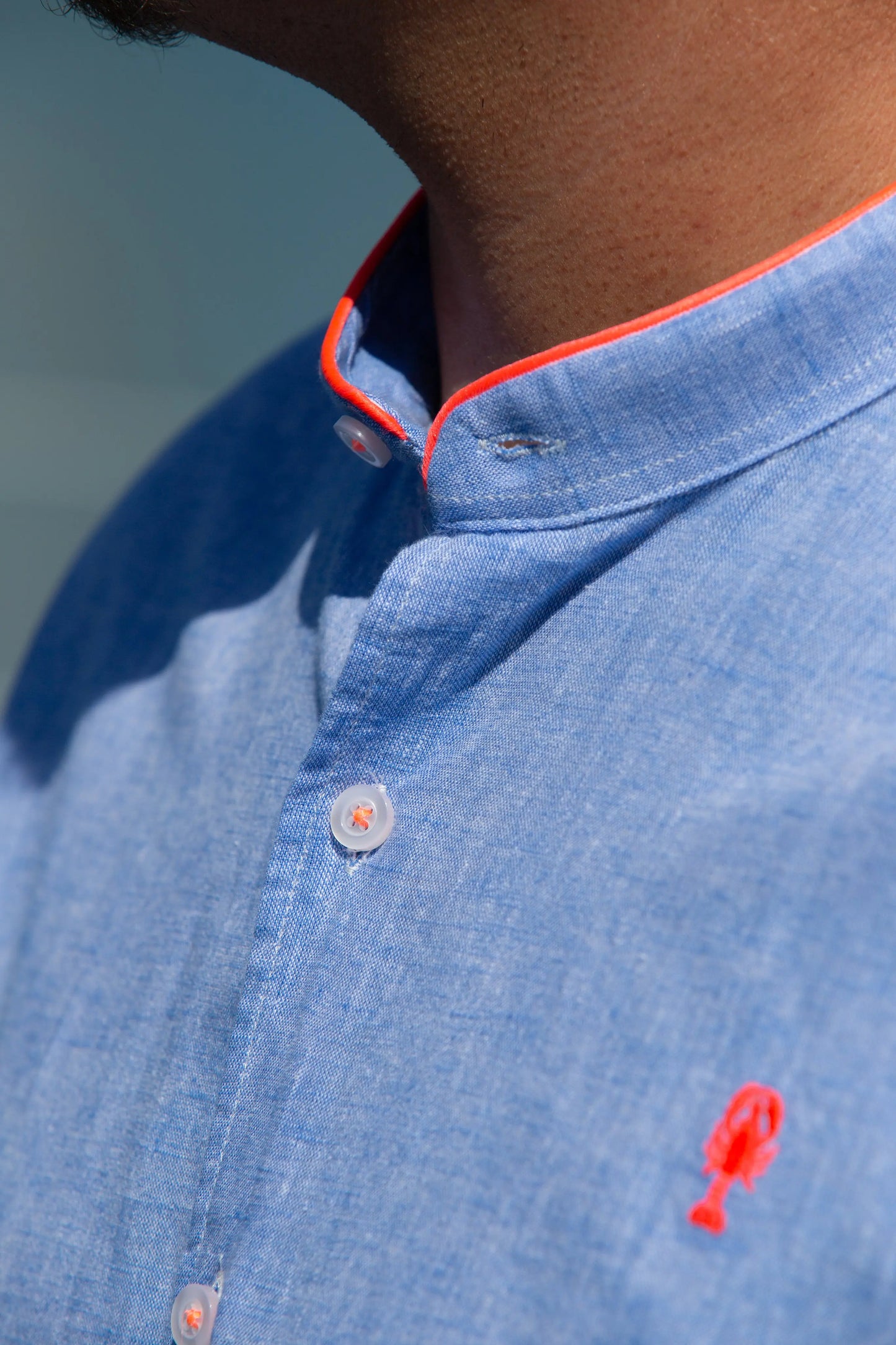 Chemise « Mao » en Lin La 5ème Homme