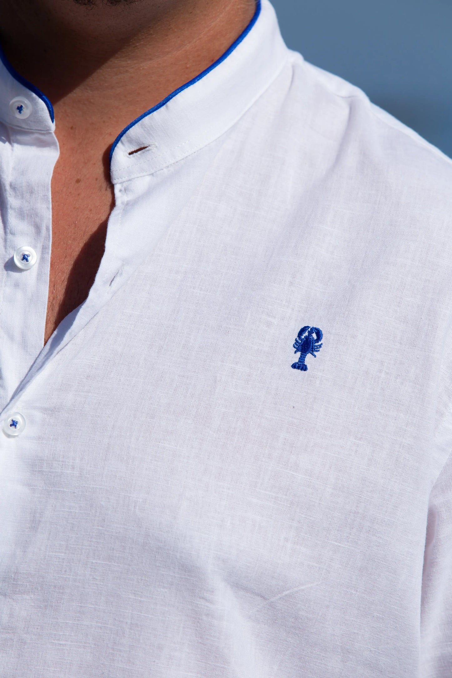 Chemise « Mao » en Lin La 5ème Homme