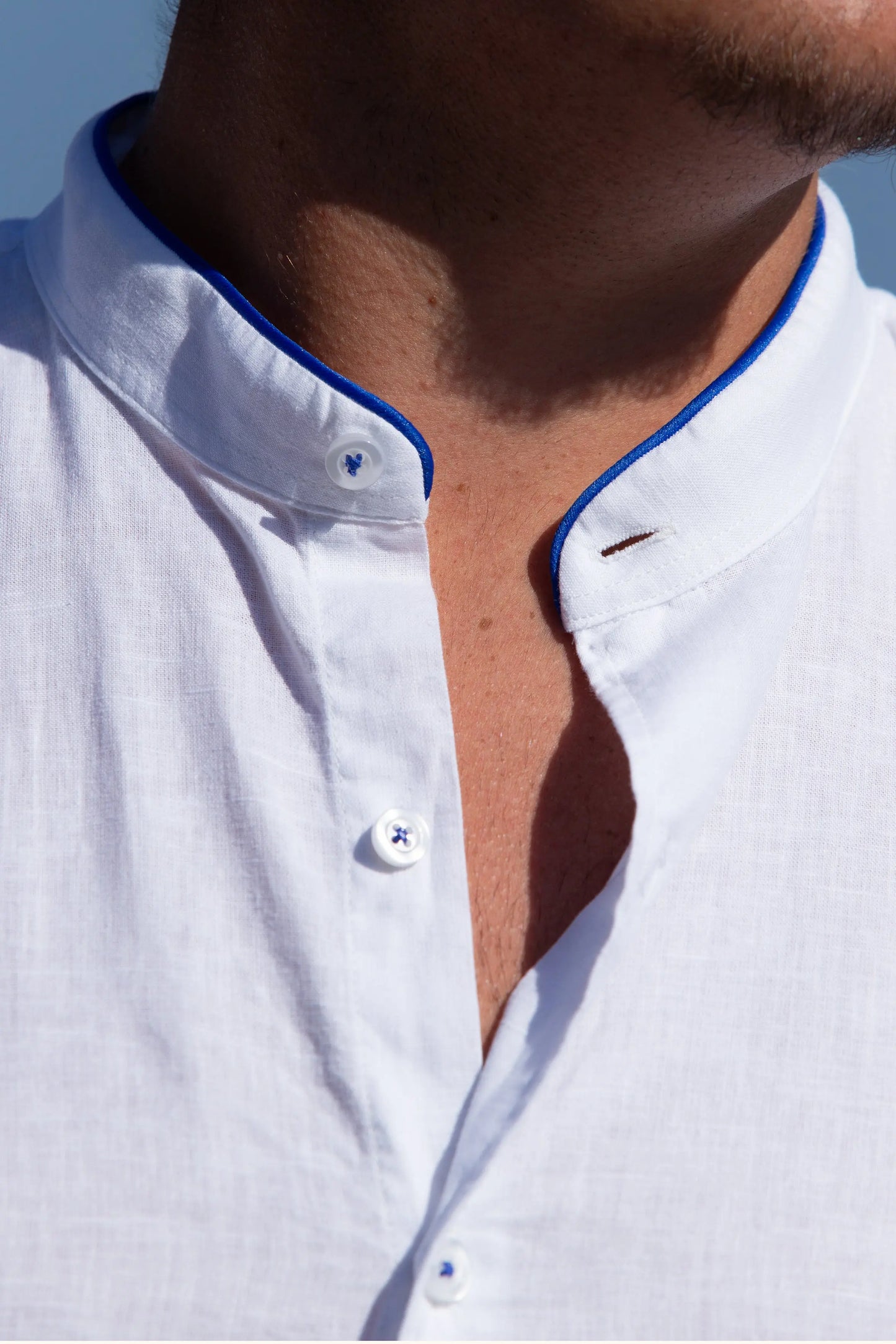 Chemise « Mao » en Lin La 5ème Homme