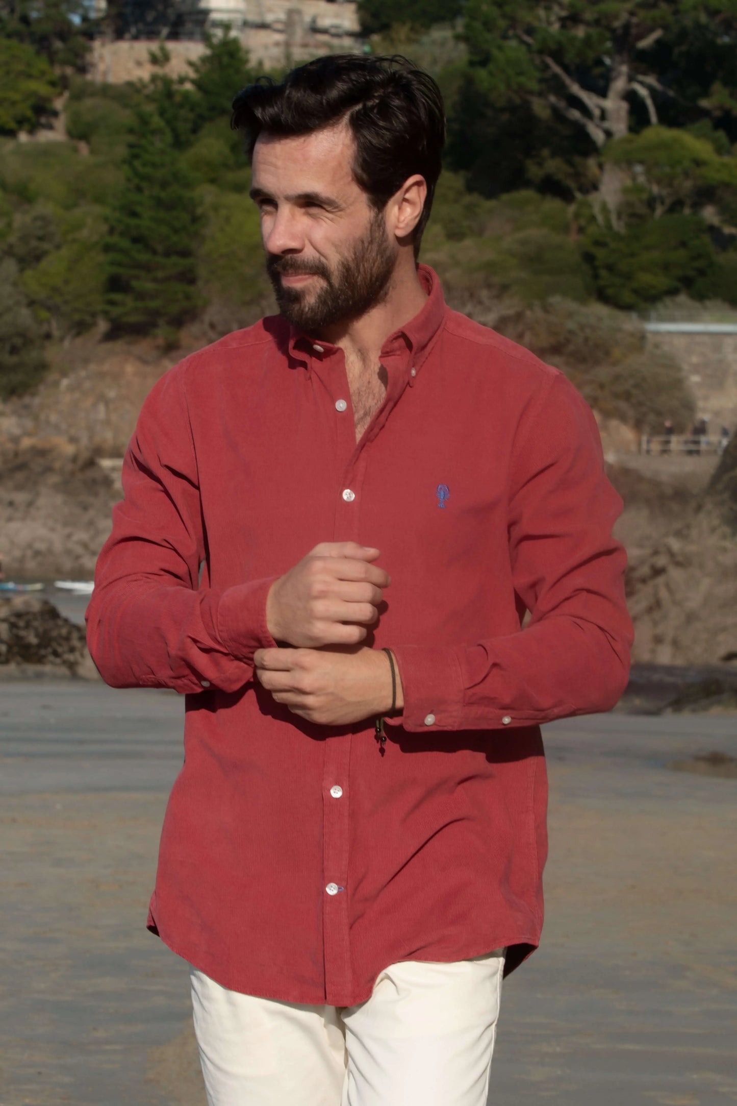 Chemise « Quimper » Velours La 5ème Homme