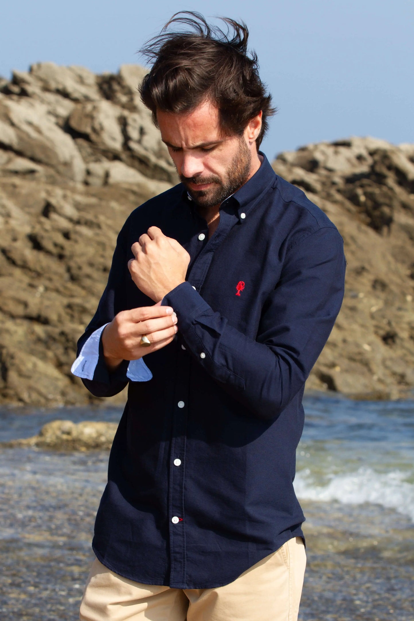 Chemise « Touquet » Unie La 5ème Homme