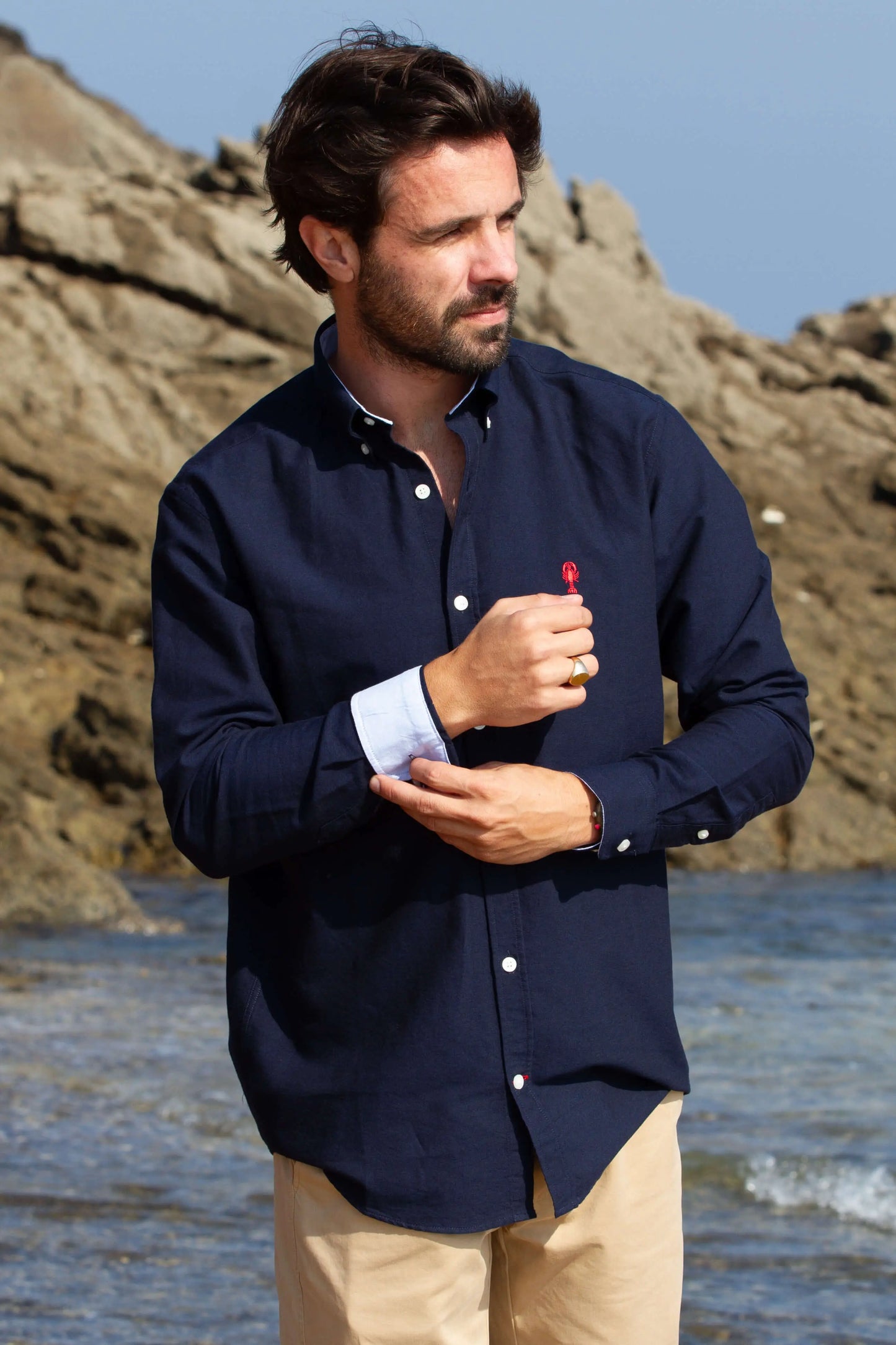 Chemise « Touquet » Unie La 5ème Homme