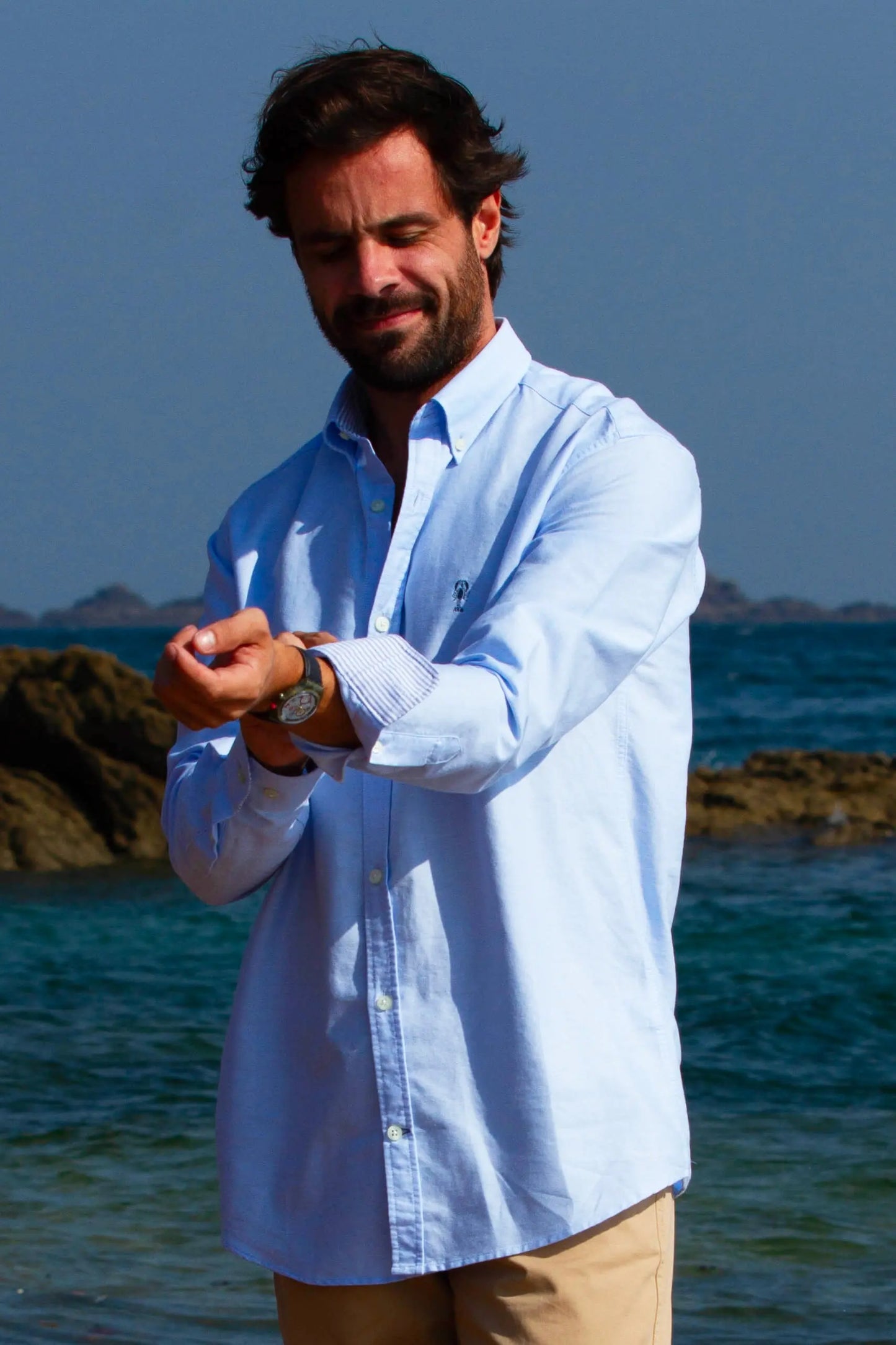 Chemise « Touquet » Unie La 5ème Homme