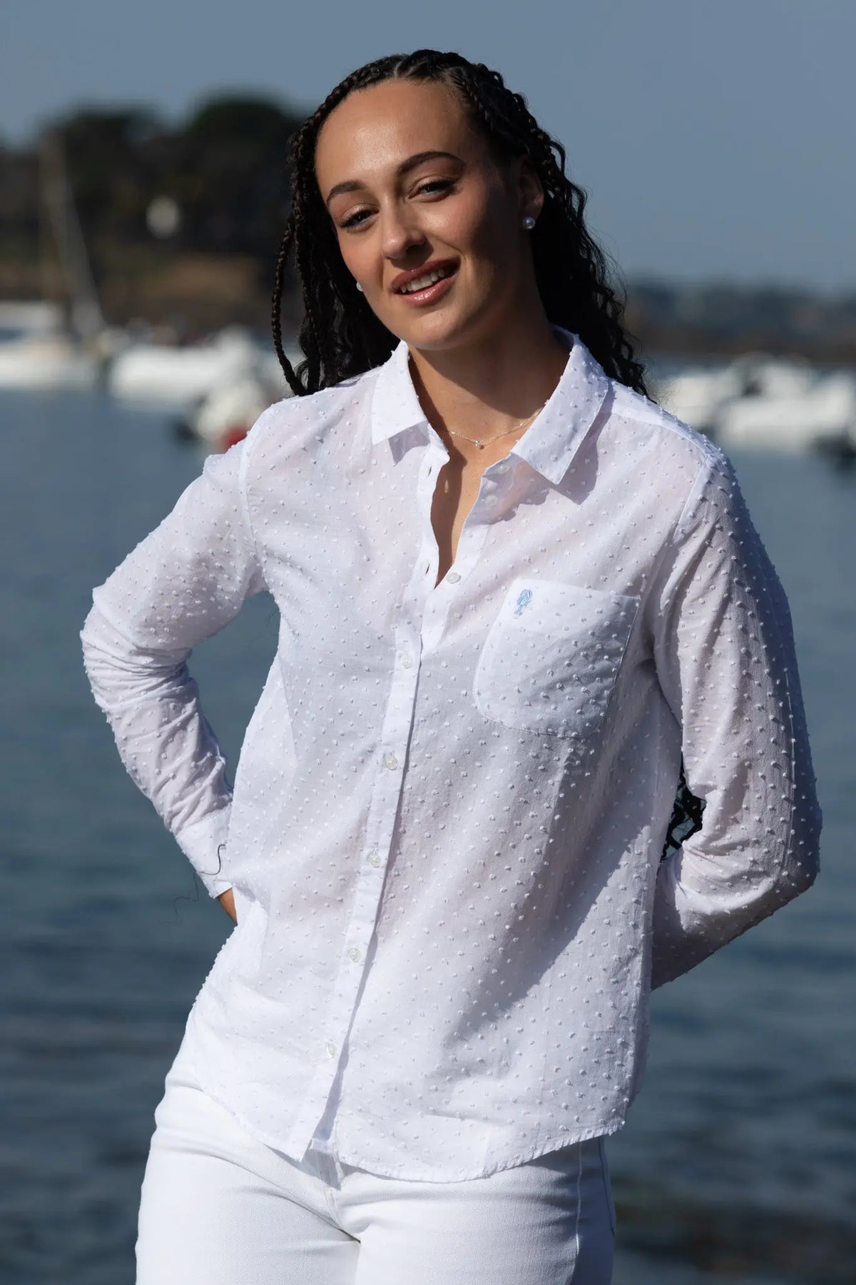 Chemise en Coton Brodée "Lili" La 5ème Homme