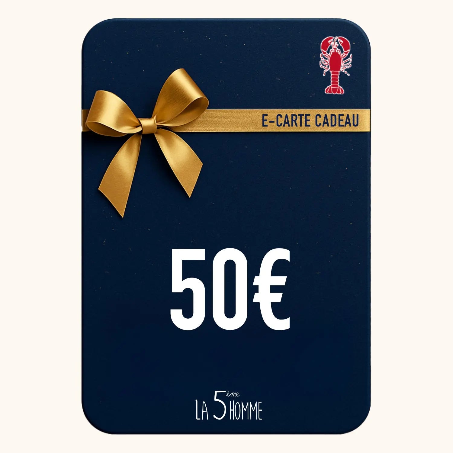 E-Carte Cadeau La 5ème Homme