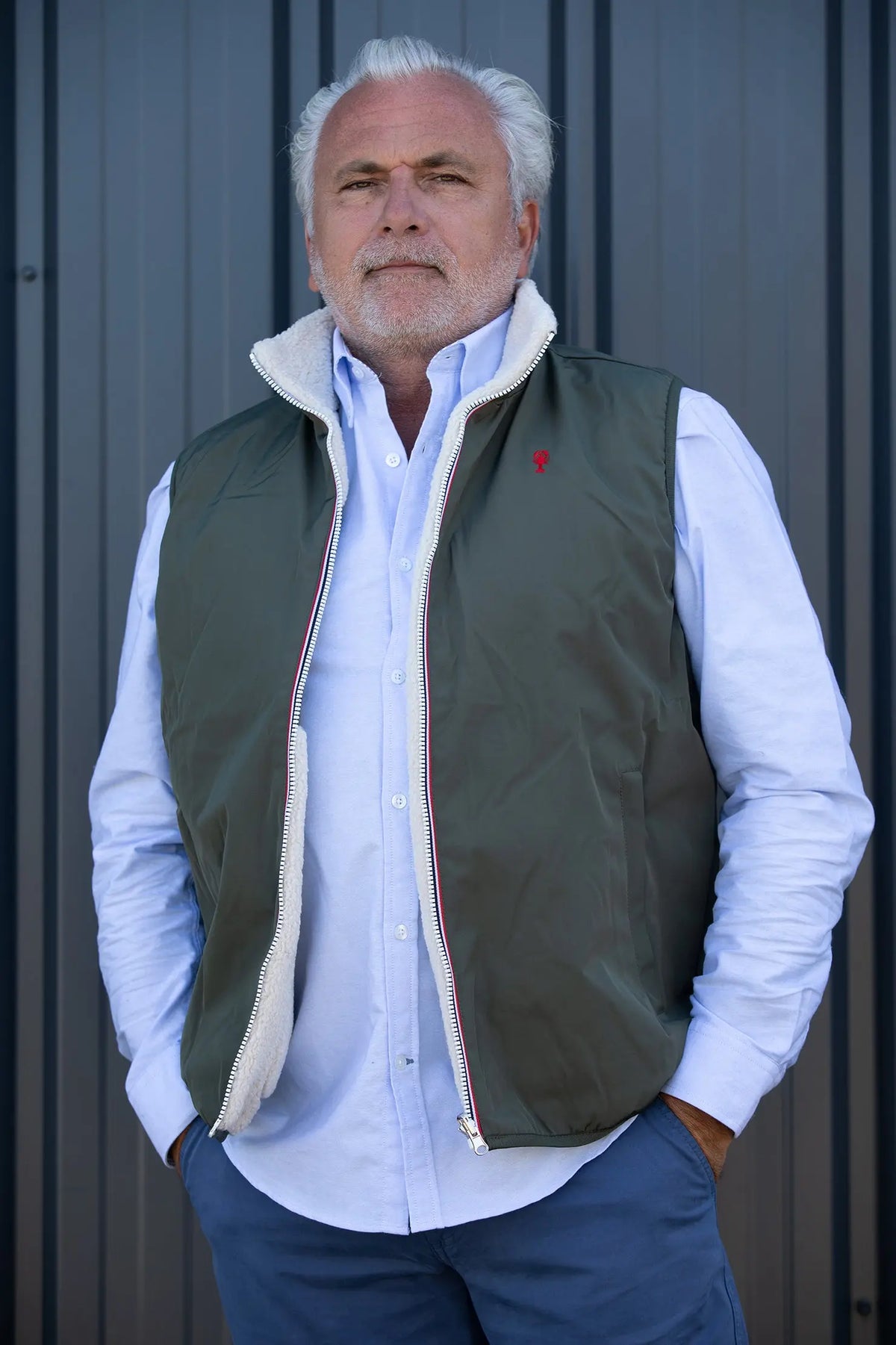 Gilet Sherpa Réversible La 5ème Homme