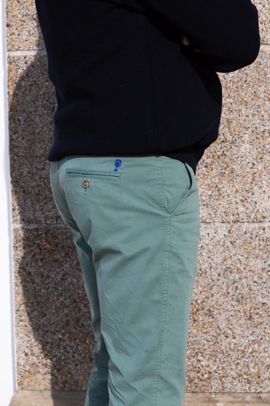 Pantalon Chino Homme Coupe Ajustée « Diego » La 5ème Homme