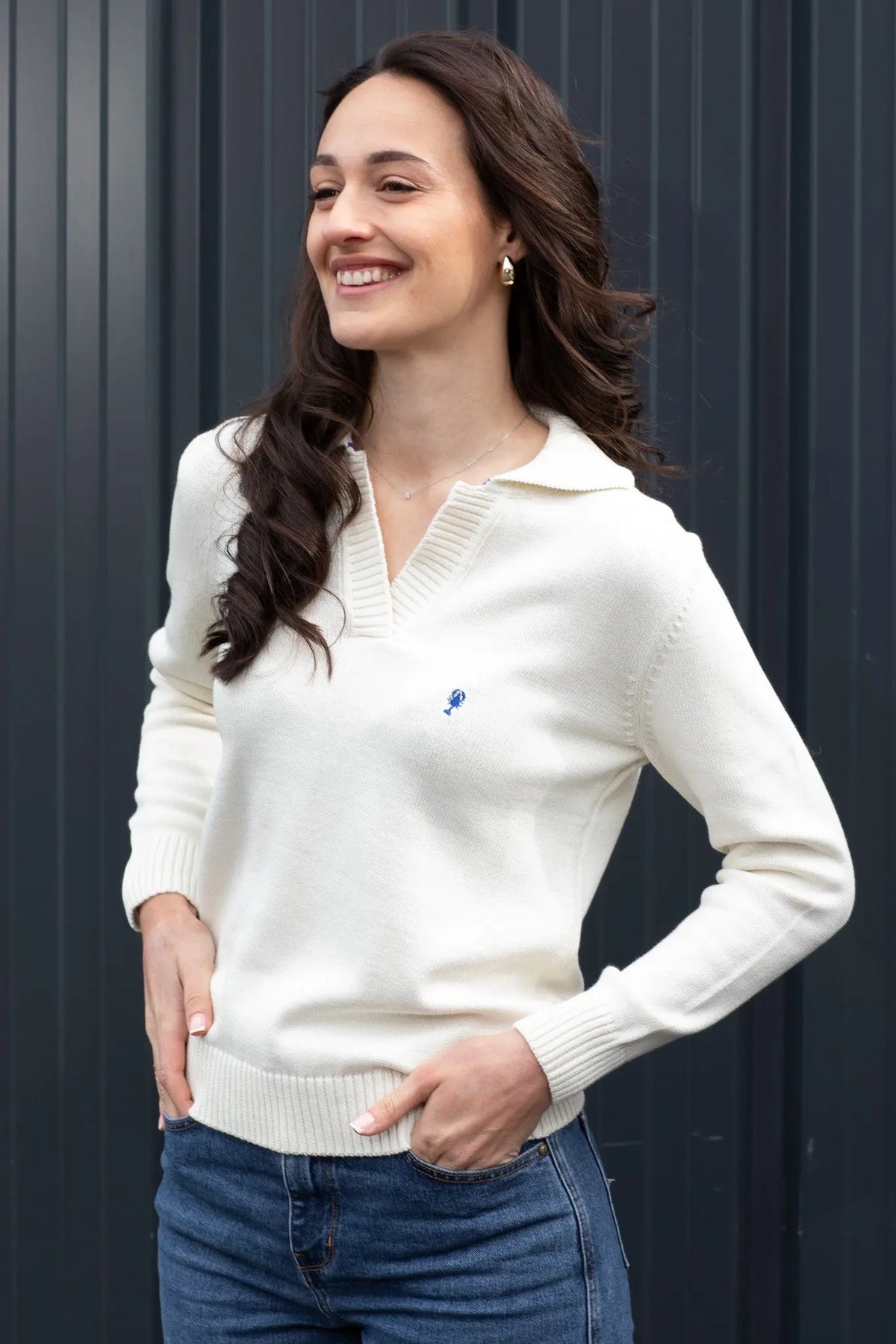 Pull Col Polo « Monica » La 5ème Femme