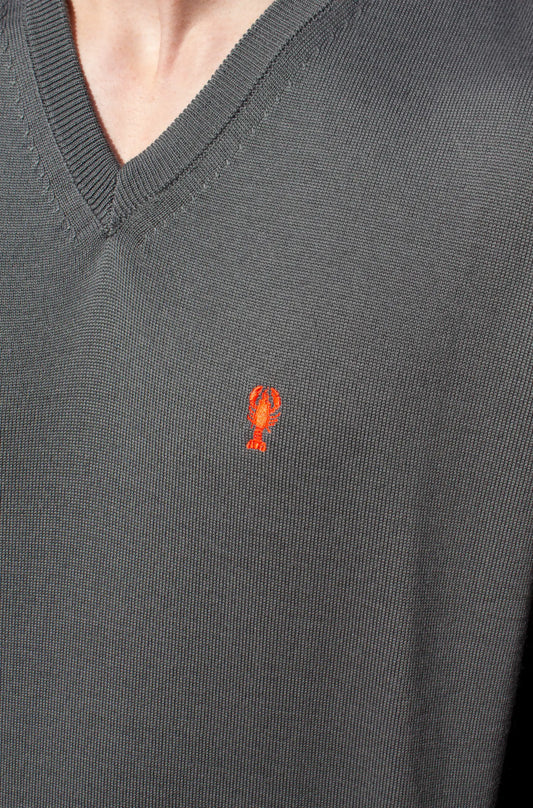 Pull Laine Mérinos Col V « Claude » La 5ème Homme