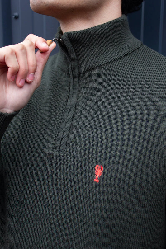 Pull Marin Col Zippé « Alexandre » La 5ème Homme