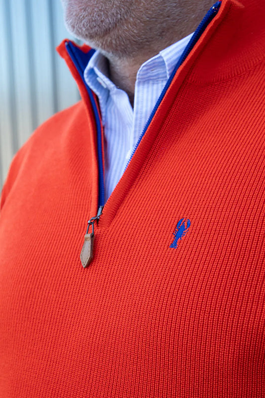 Pull Marin Col Zippé « Alexandre » La 5ème Homme