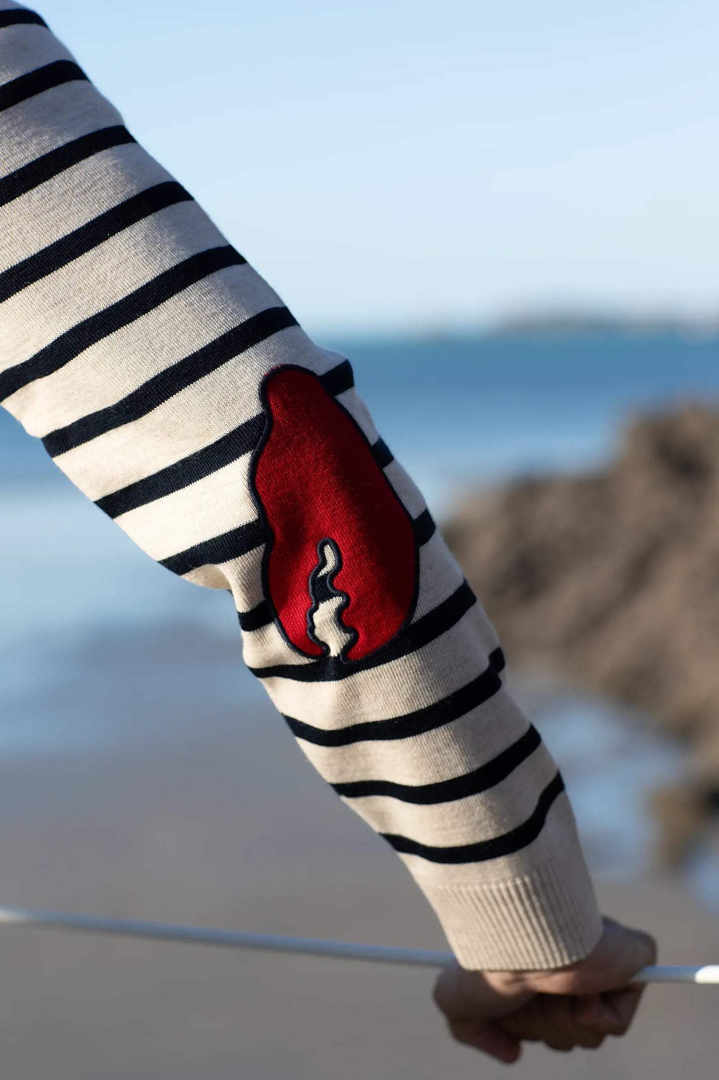Pull Marin Rayé « Hubert » La 5ème Homme