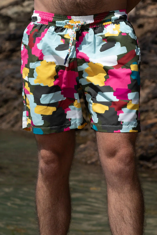 Short de bain « Christophe » Militaire La 5ème Homme