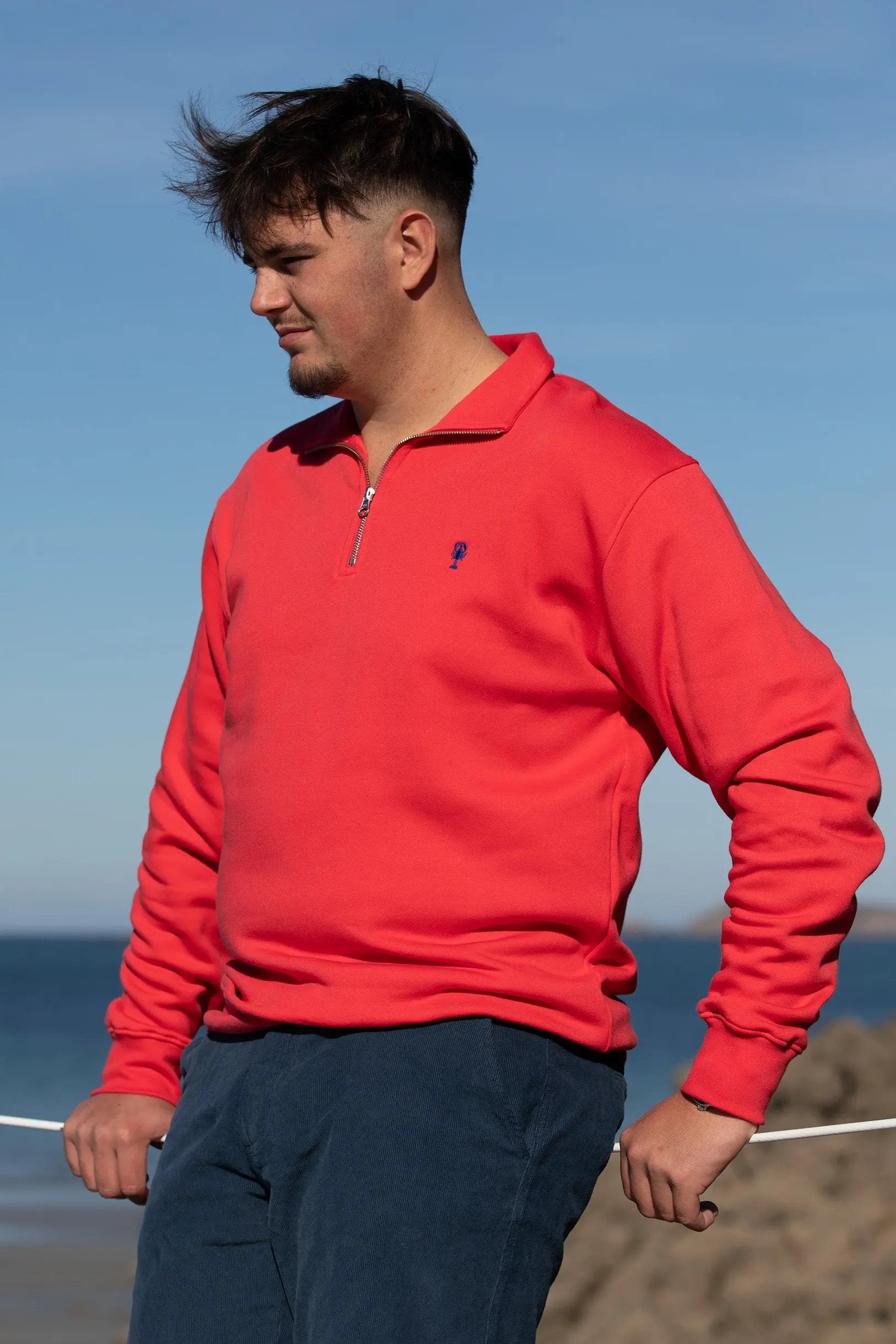 Sweat Col Zippé « Nice » La 5ème Homme