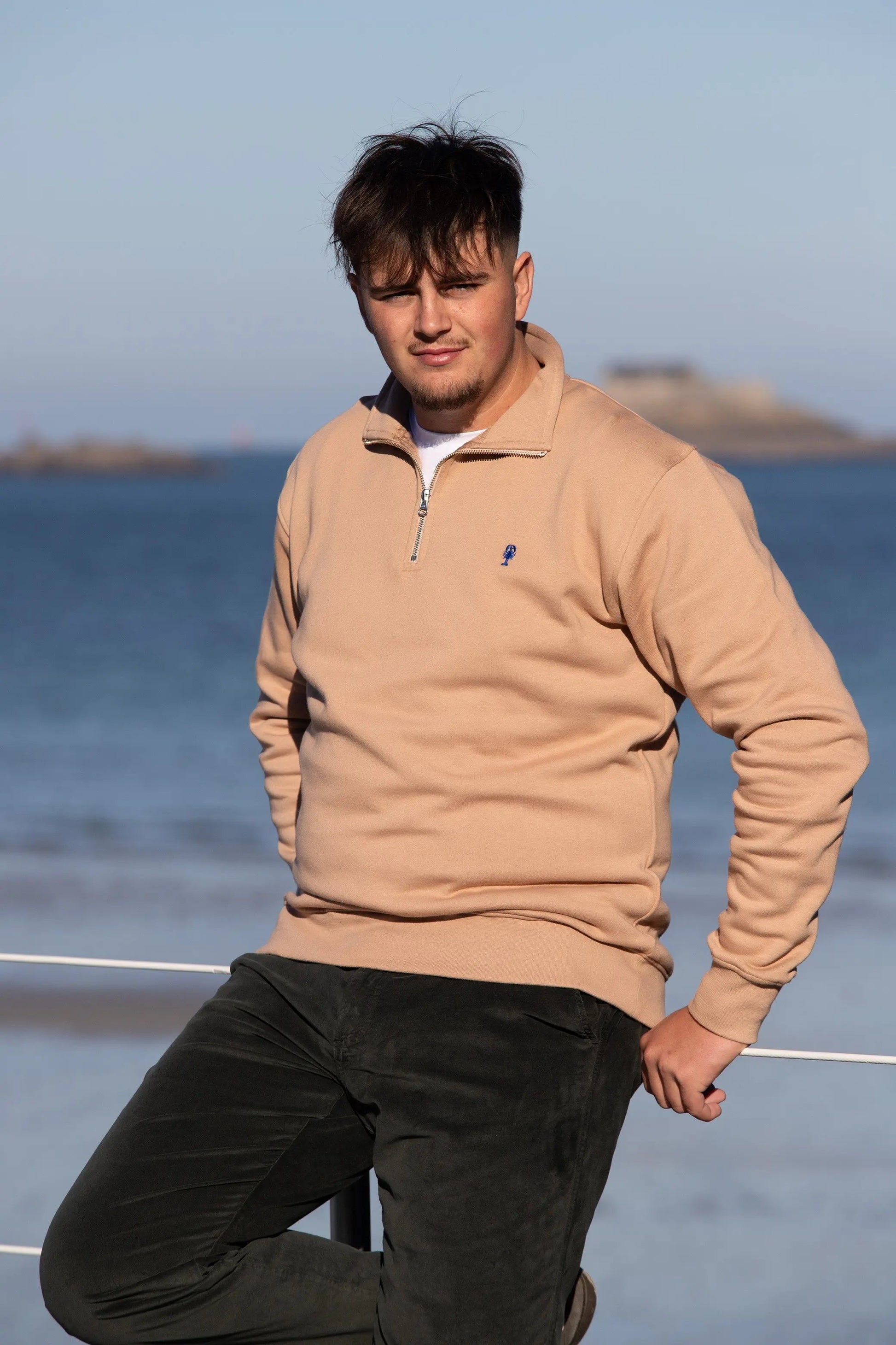 Sweat Col Zippé « Nice » La 5ème Homme