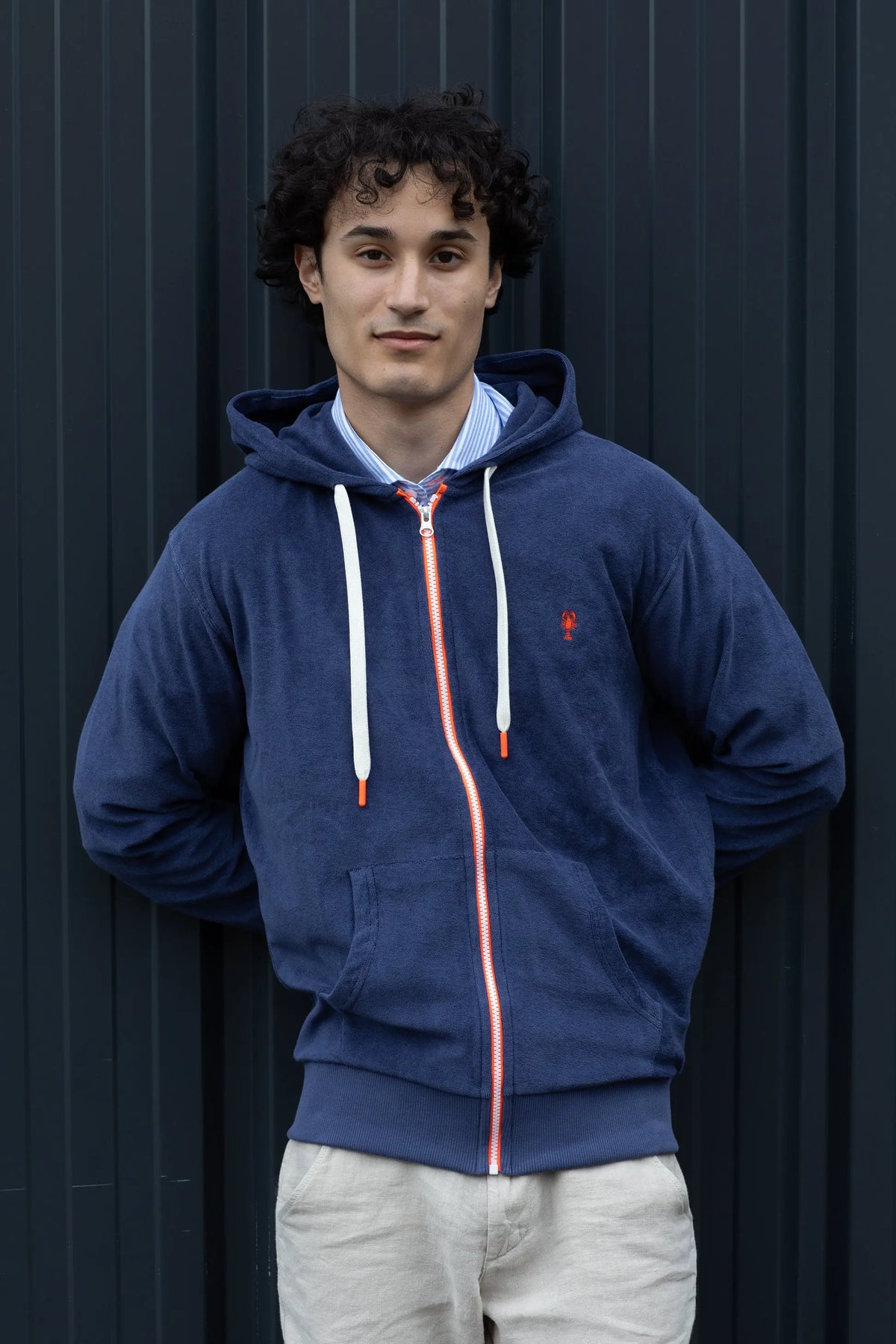 Sweat à capuche en éponge « Martin » La 5ème Homme