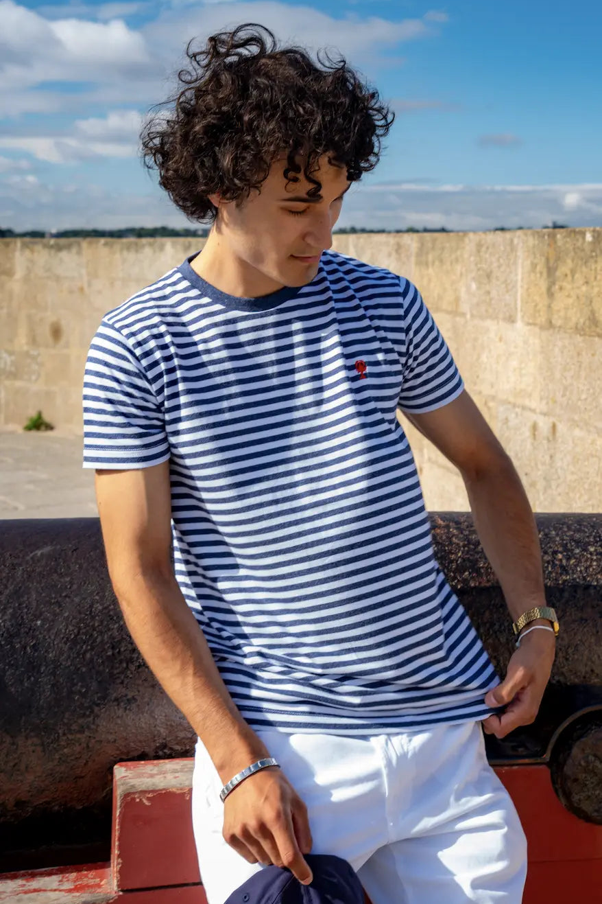 T-shirt Marinière « La Baule » La 5ème Homme