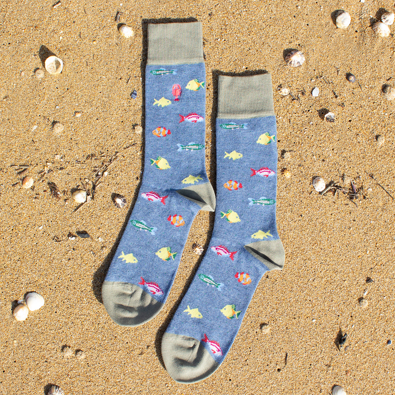 “Christine” Fish Socks