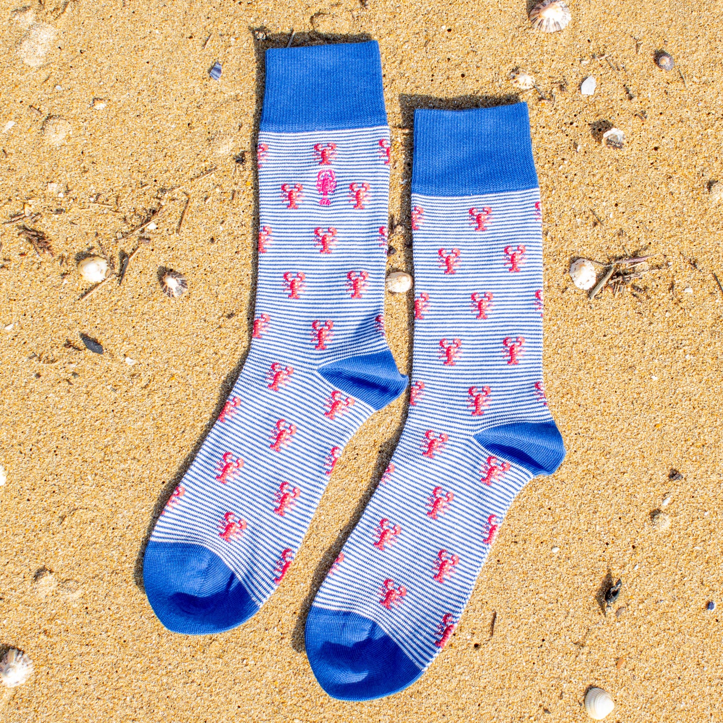 Chaussettes « Christine » Rayée Homards