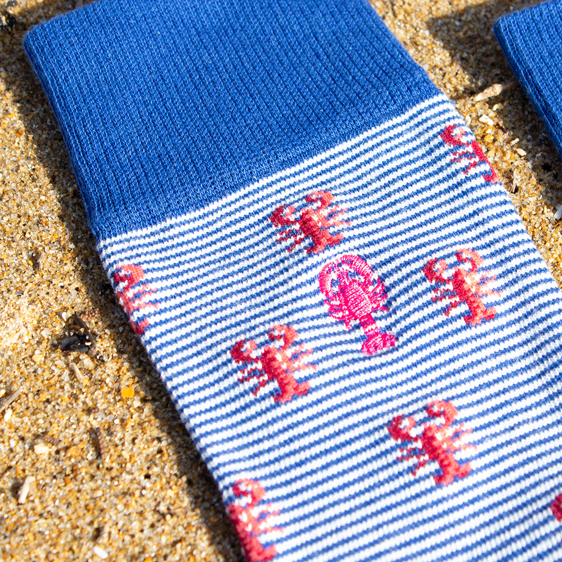 Chaussettes « Christine » Rayée Homards