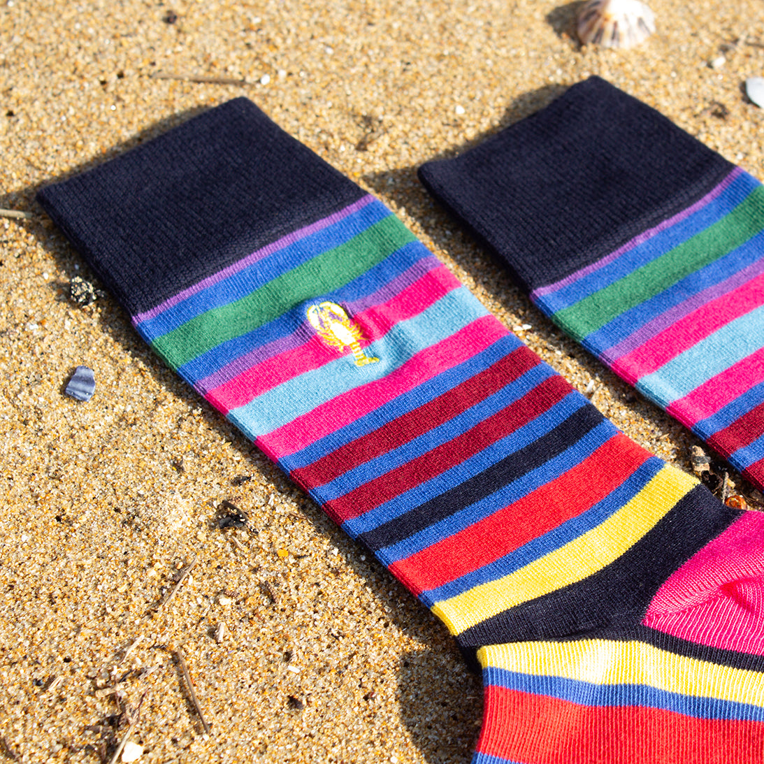 Chaussettes « Christine » Rayées