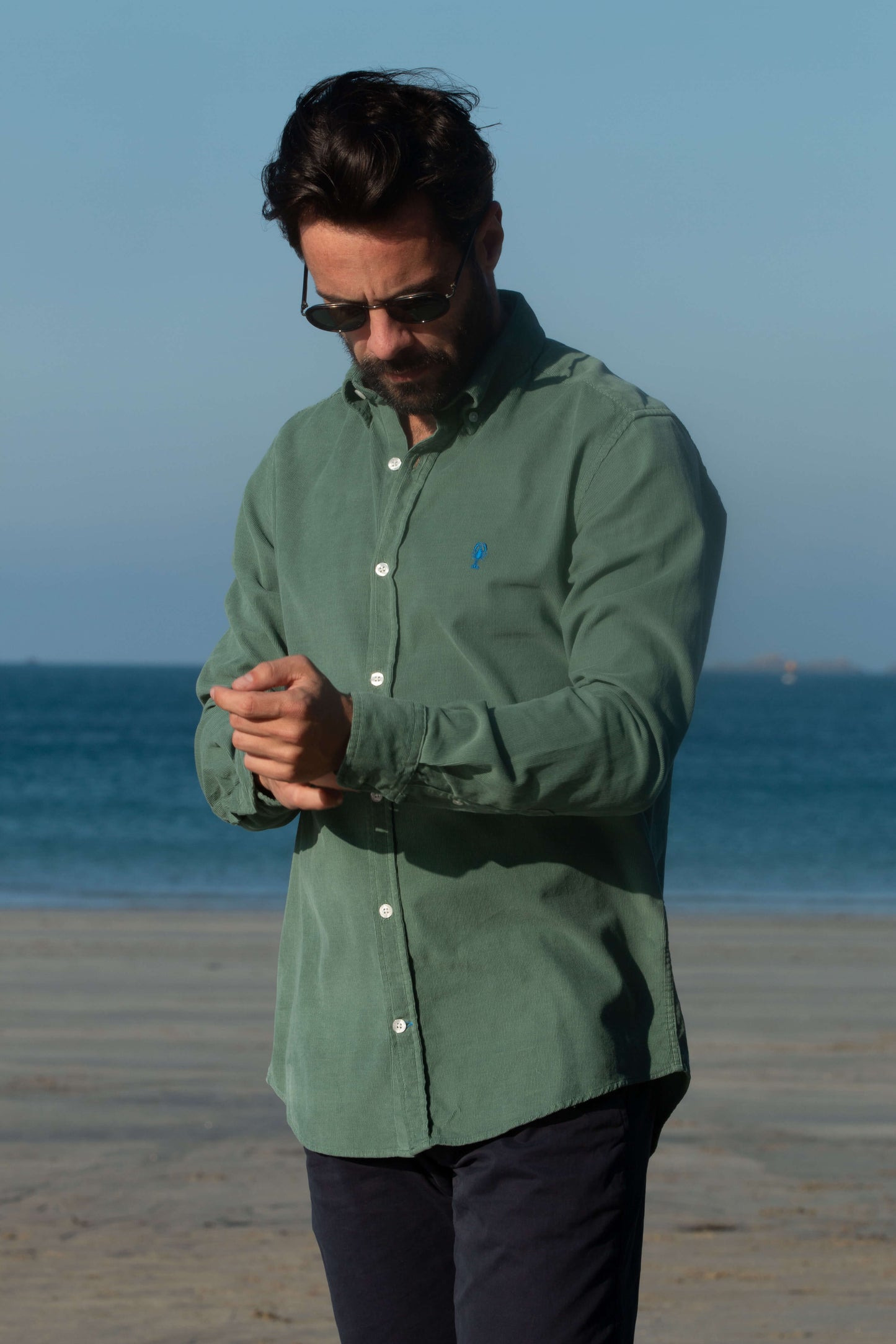 Chemise « Quimper » Velours