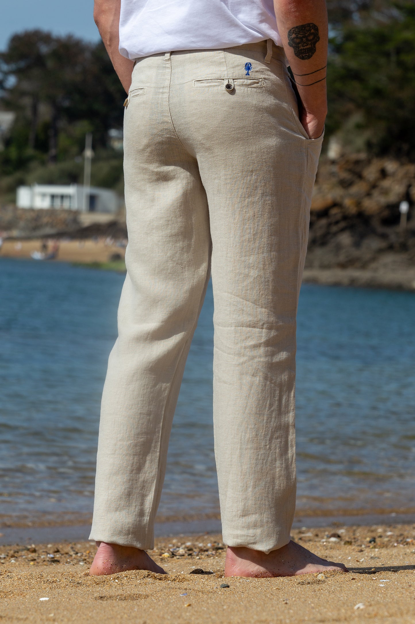 Pantalon en Lin