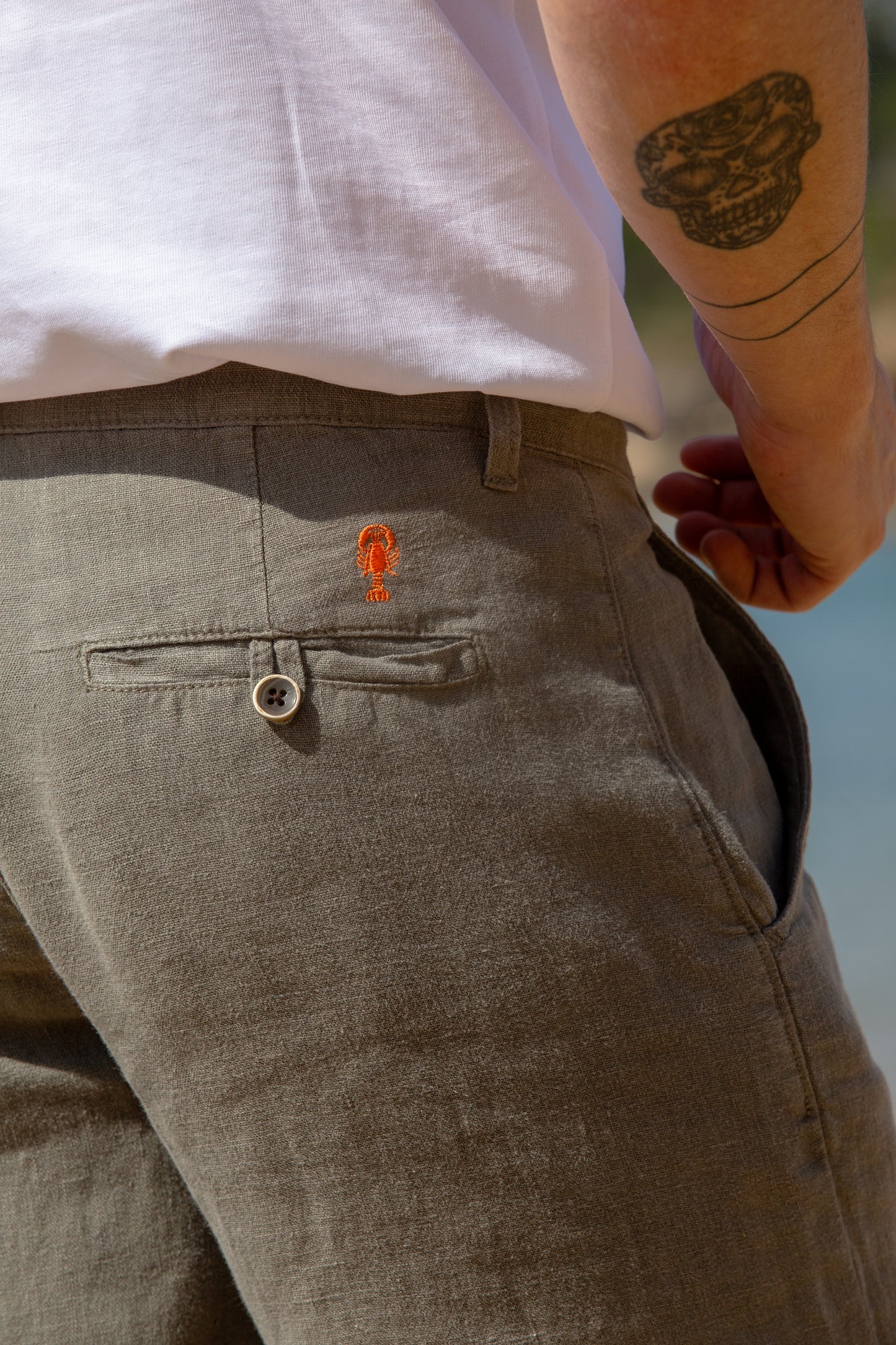Pantalon en Lin