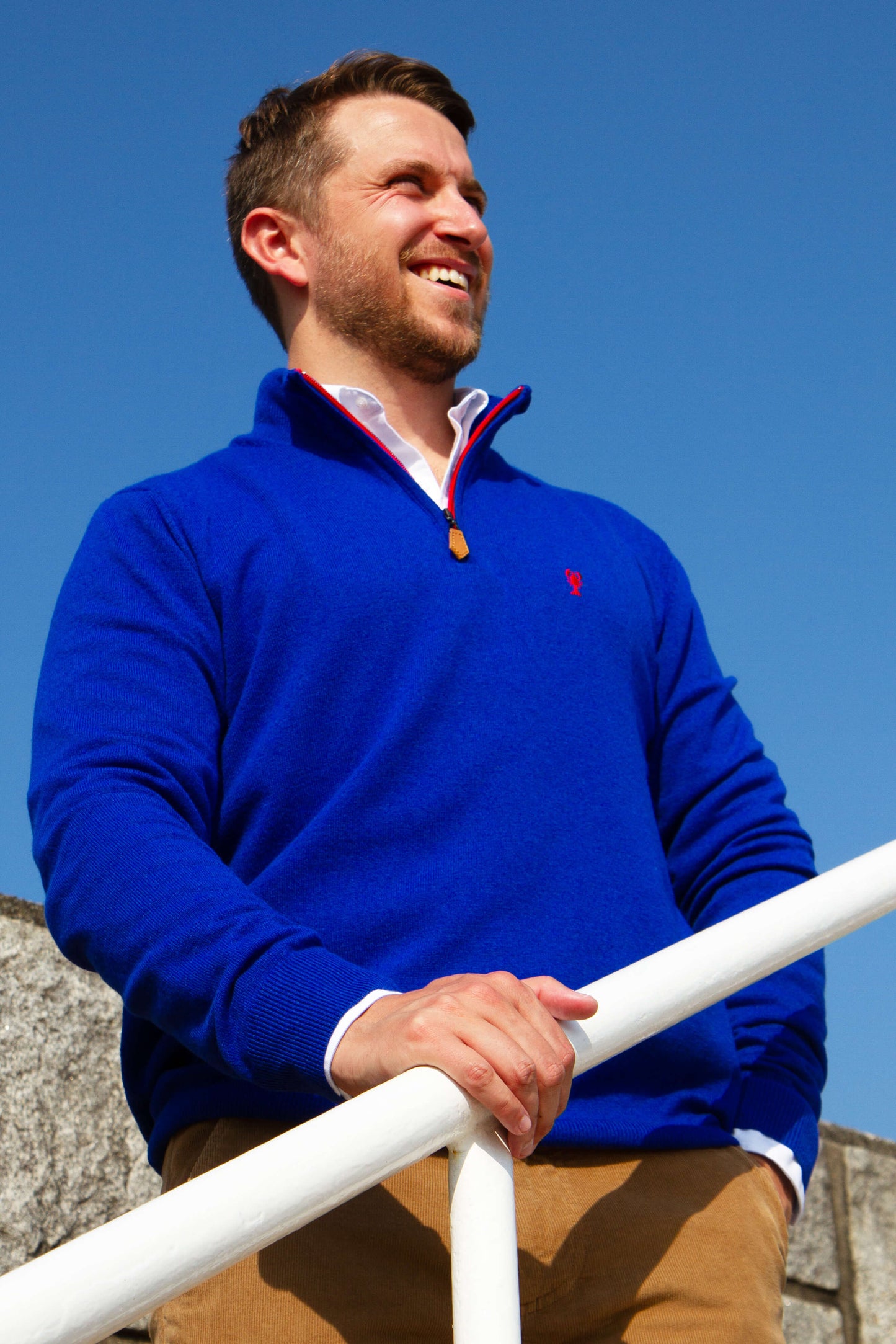 Pull Col Zippé « Julien »