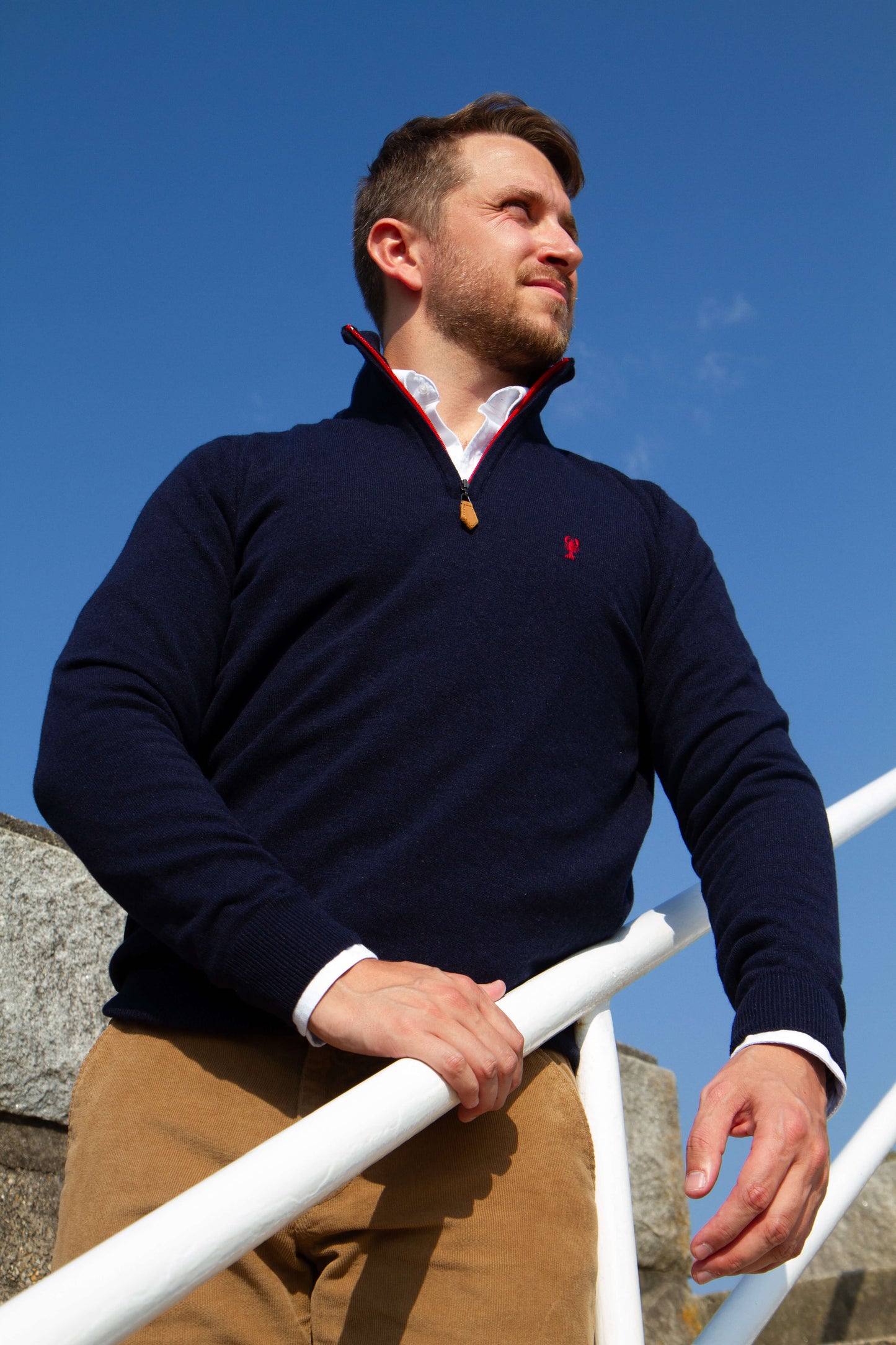 Pull Col Zippé « Benoit »