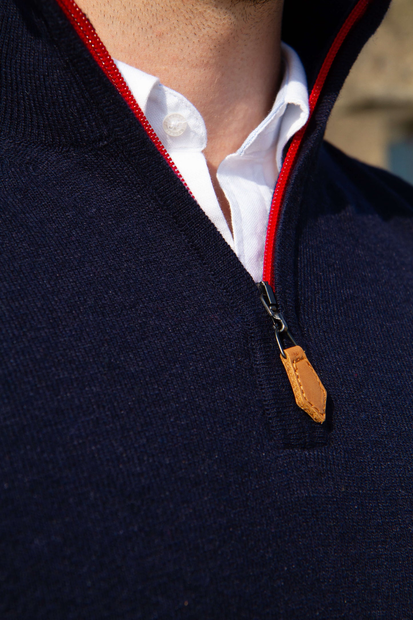 Pull Col Zippé « Benoit »
