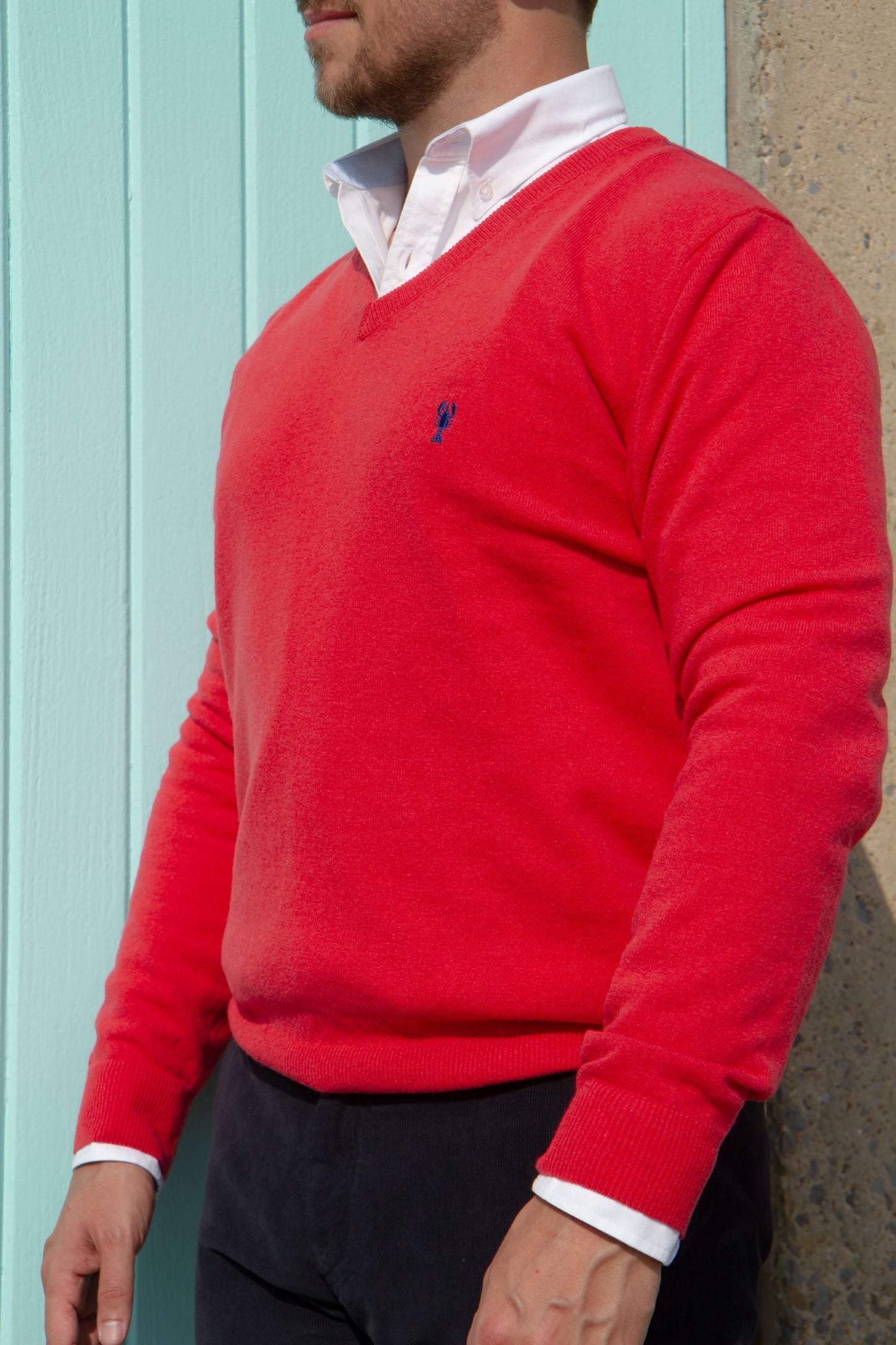 “Vincent” V-neck sweater