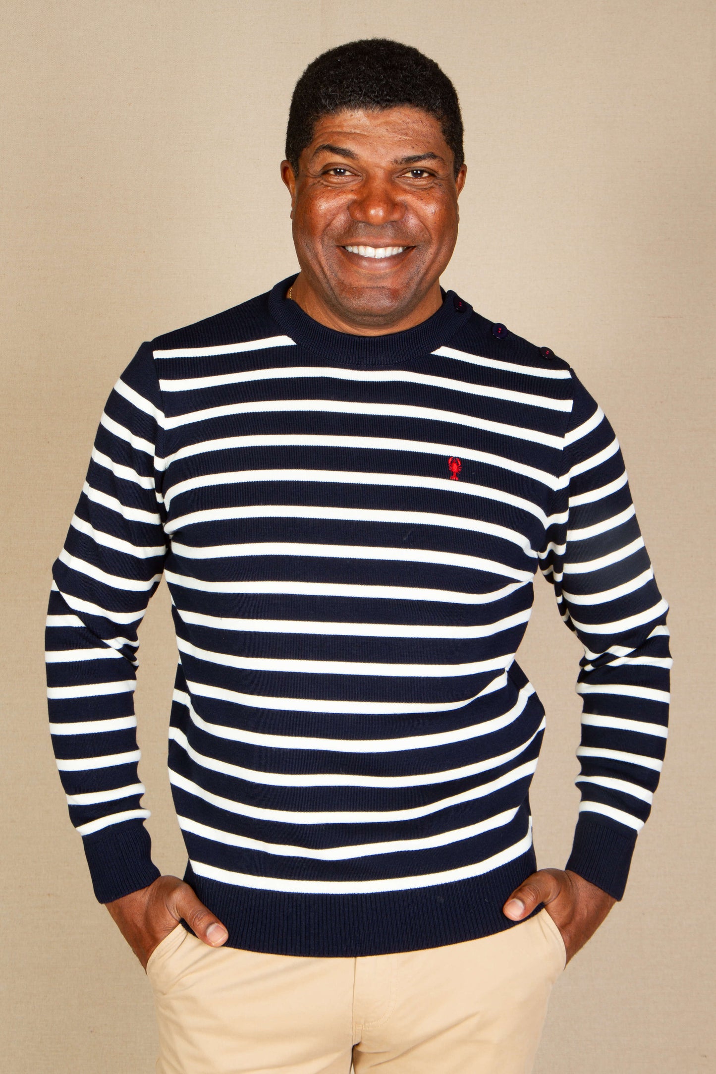 Pull « Hubert » Rayé