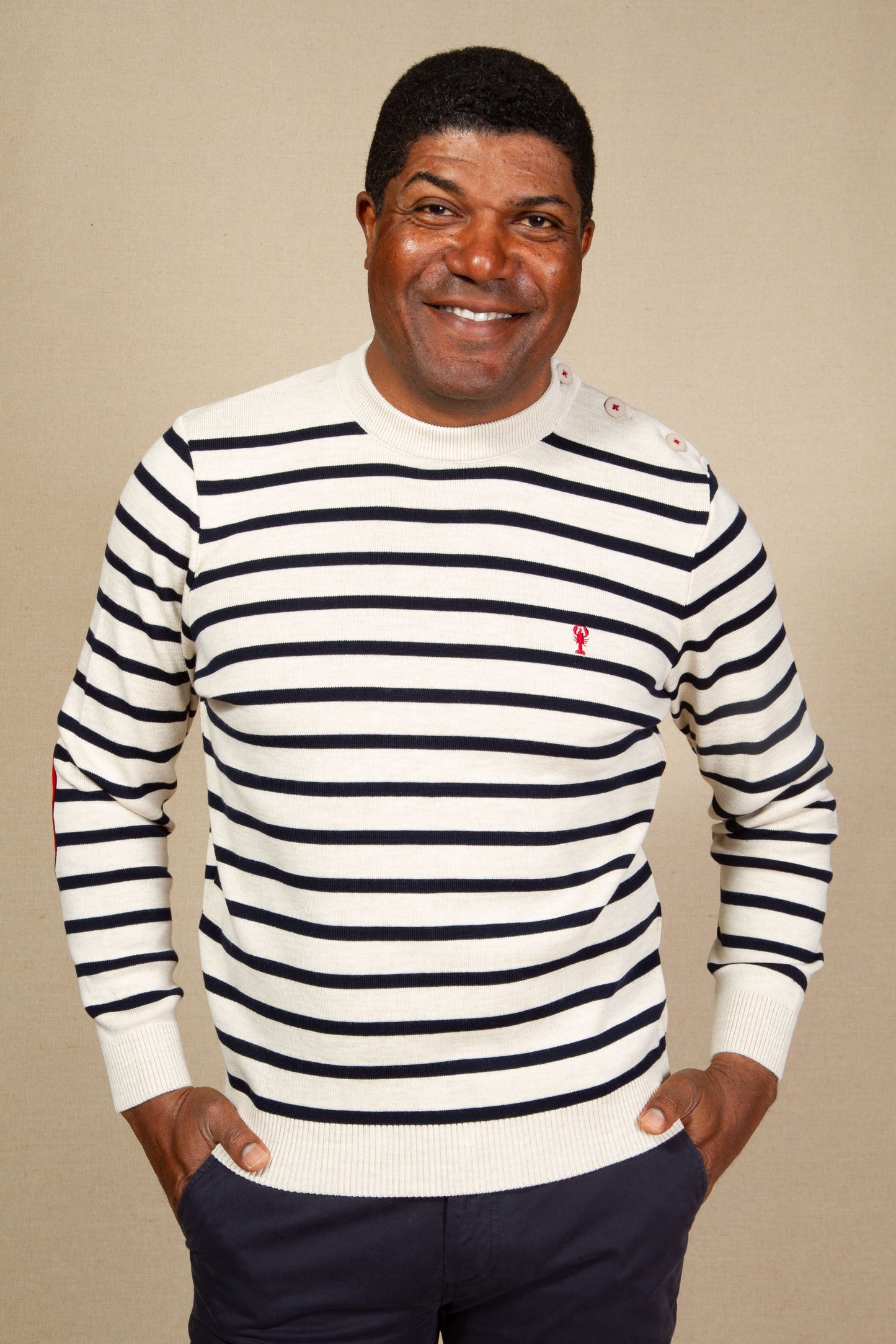 Pull « Hubert » Rayé