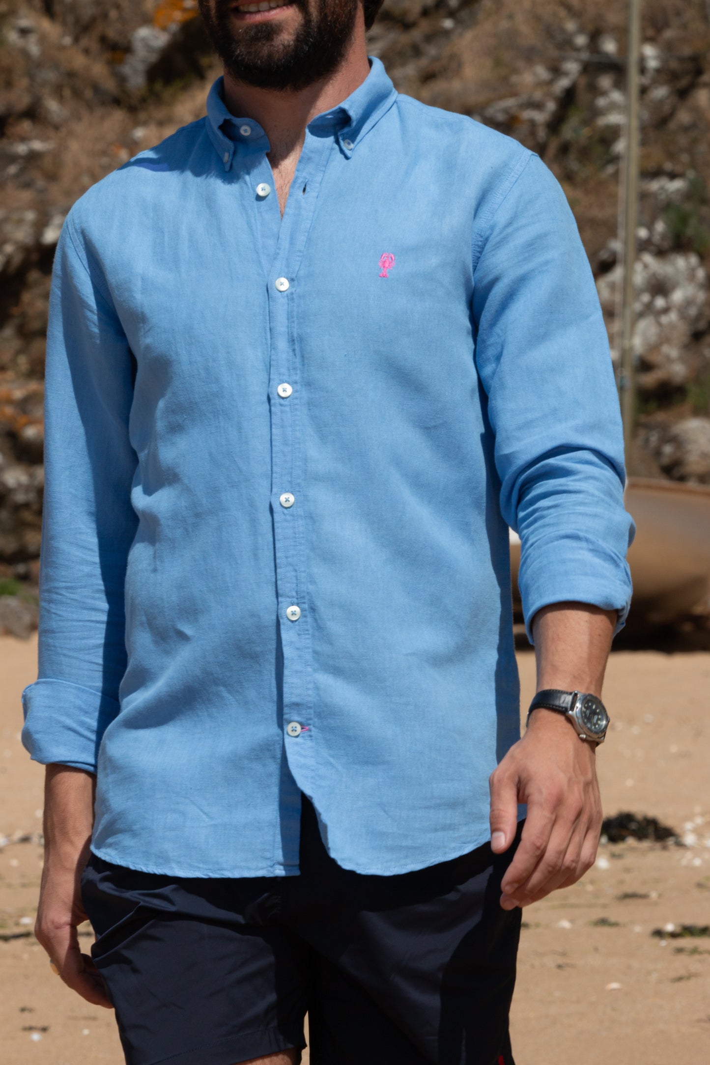“Saint-Briac” Linen Shirt