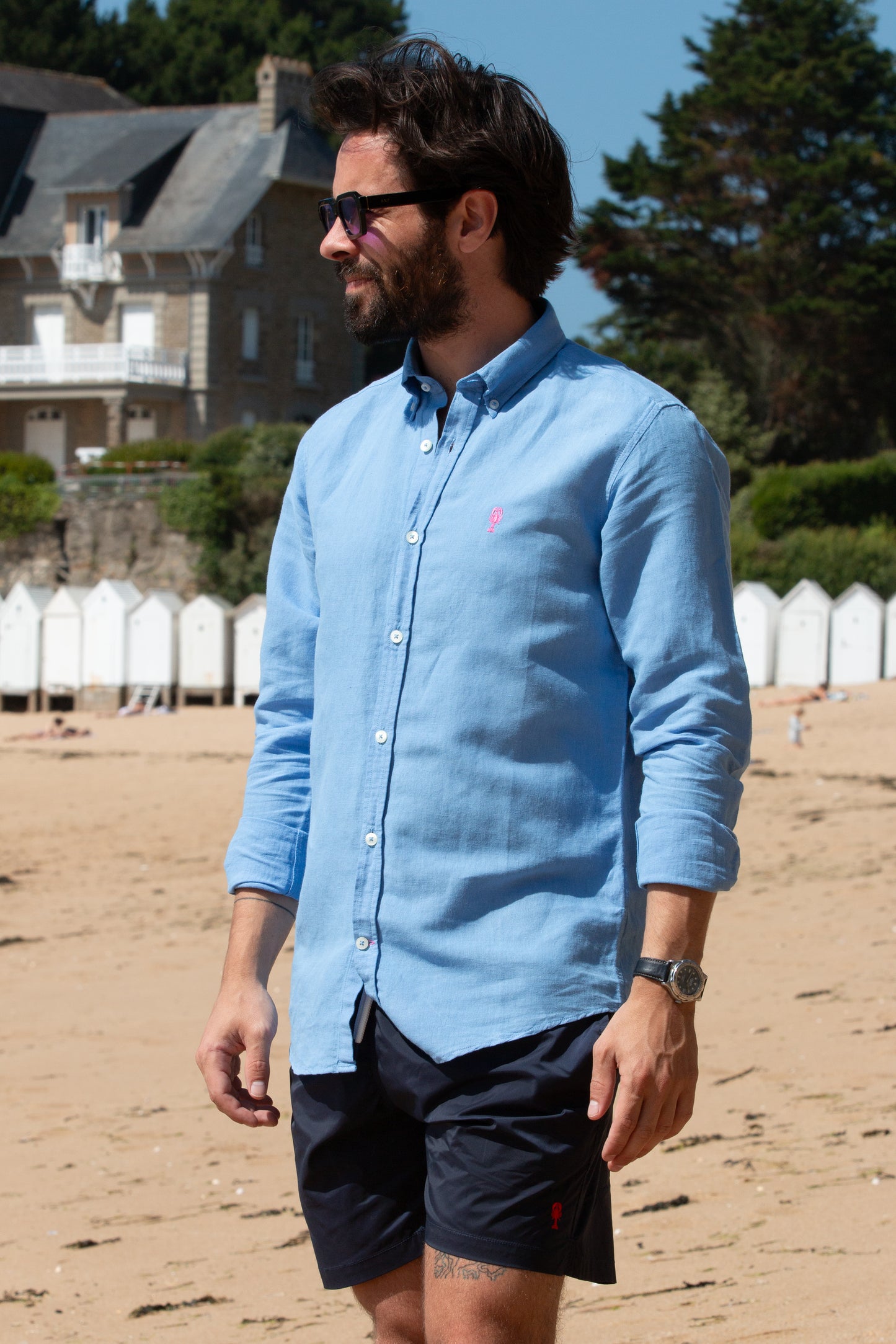 “Saint-Briac” Linen Shirt