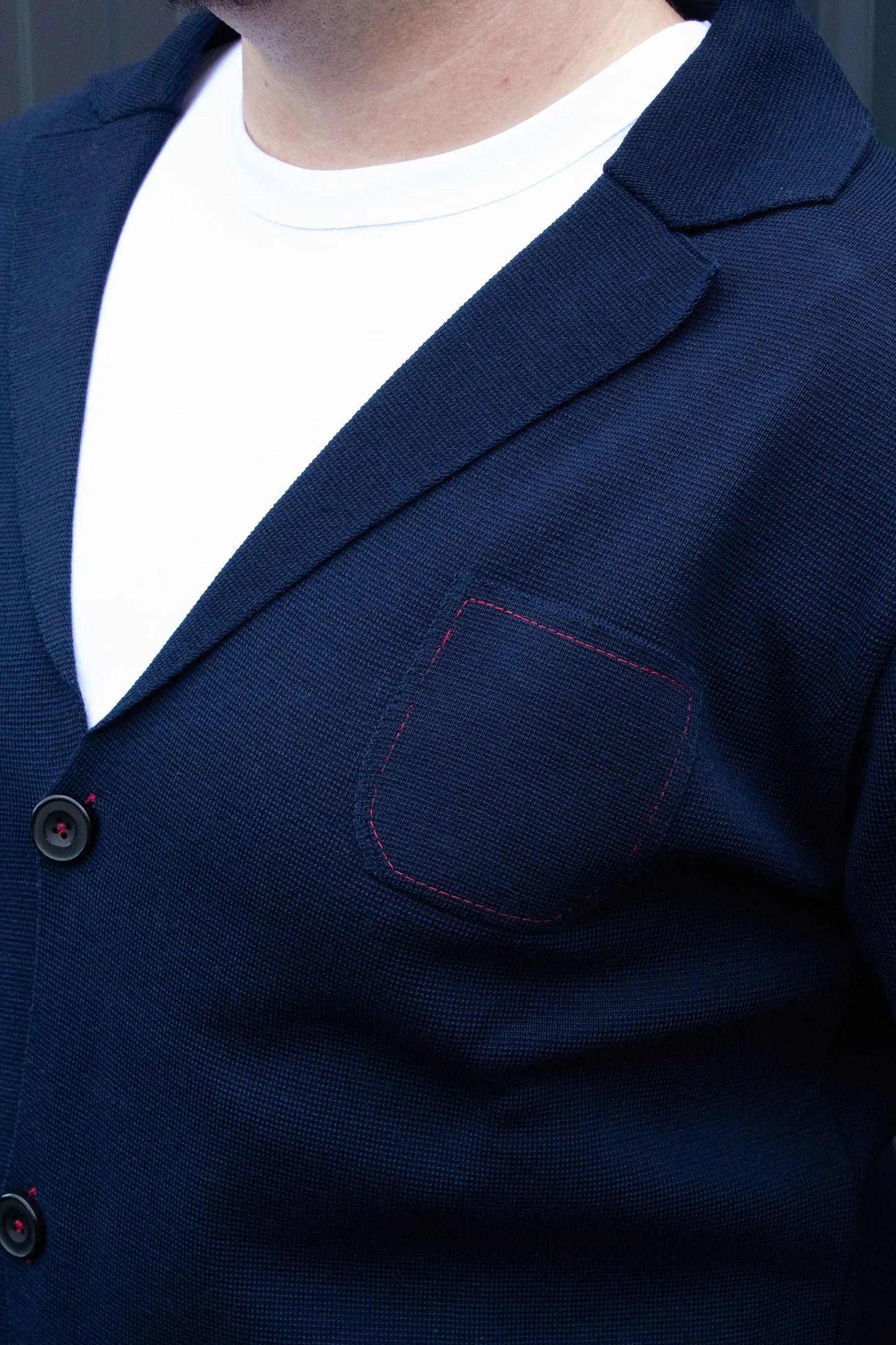 Cardigan en Laine Mérinos « Edouard » La 5ème Homme 