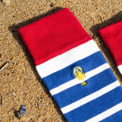 Chaussettes « Christine » Marinière La 5ème Homme 