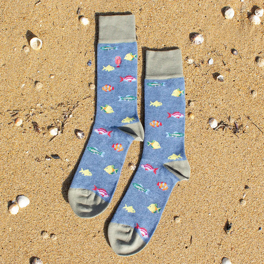 Chaussettes « Christine » Poissons La 5ème Homme 